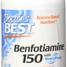 Doctor's Best Benfotiamine Non-GMO Vegan Gluten Free Soy Free 150mg 360 Vcaps