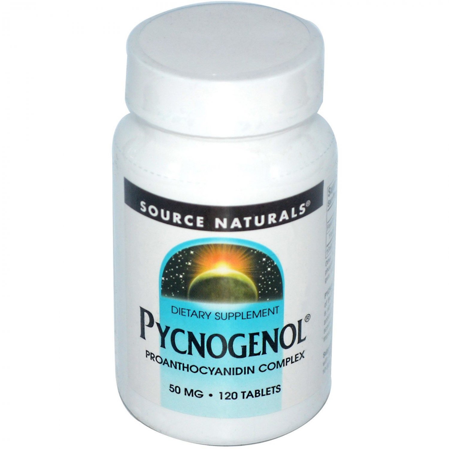 Pycnogenol, Source Naturals, 120 tablet 50 mg