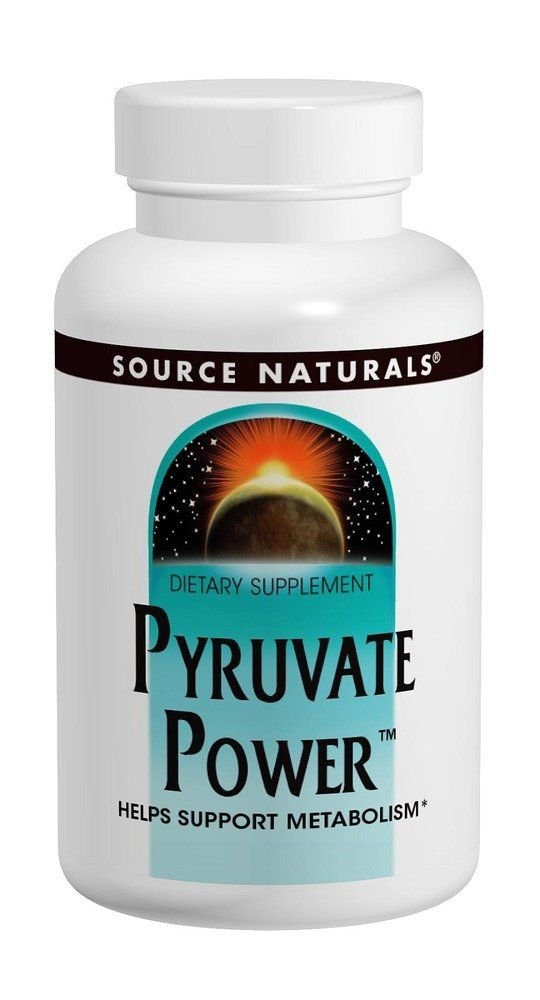Pyruvate Power 750mg Source Naturals Inc. 30 Caps