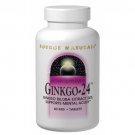 SOURCE NATURALS Ginkgo-24 Ginkgo Biloba Extract 40mg 30 tablet