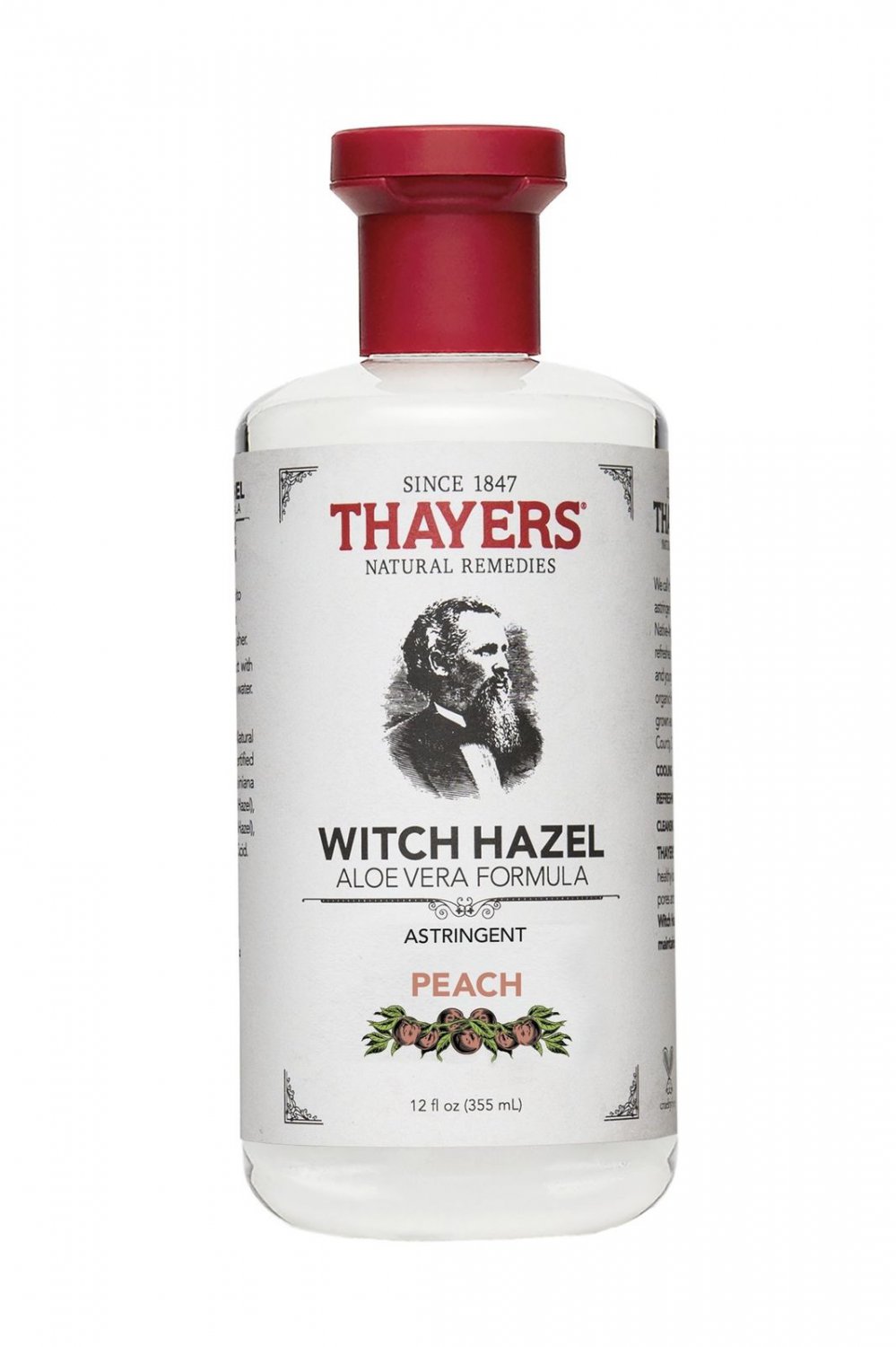Thayer's Peach Witch Hazel Astringent with Aloe Vera "Package may vary"