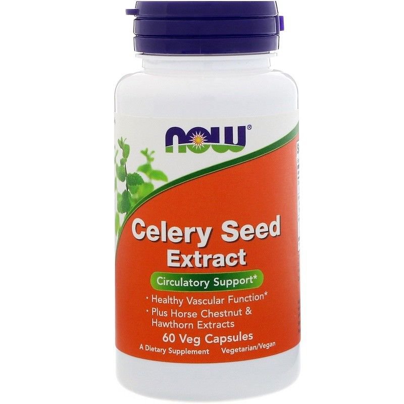 Celery Seed Extract 60 Veg Capsules By Now Foods
