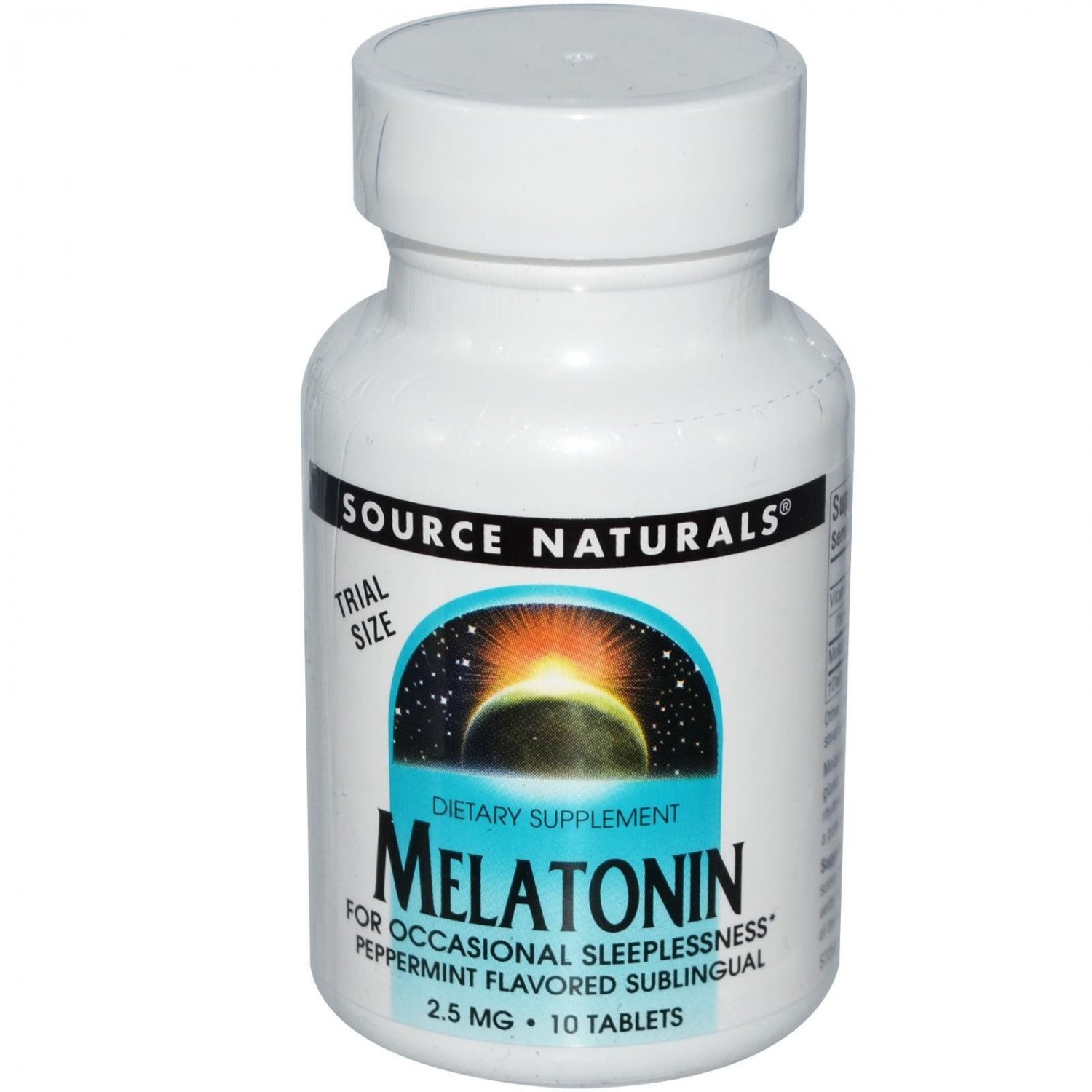 Source Naturals Sleep Science Melatonin 2.5mg Peppermint Flavor Promotes Rest...