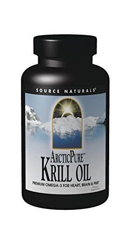 SOURCE NATURALS Arctic Pure Krill Oil 1000 Mg Soft Gel 60 Count