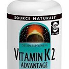 SOURCE NATURALS Vitamin K2 Advantage 2200 Mcg Tablet 120 Count