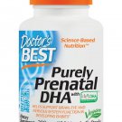 Doctor's Best Purely Prenatal DHA Non-GMO Vegan 200 mg 120 Veggie Softgels
