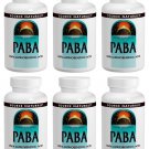 PABA 100mg 100 Tablets by Source Naturals (Pack of 6)