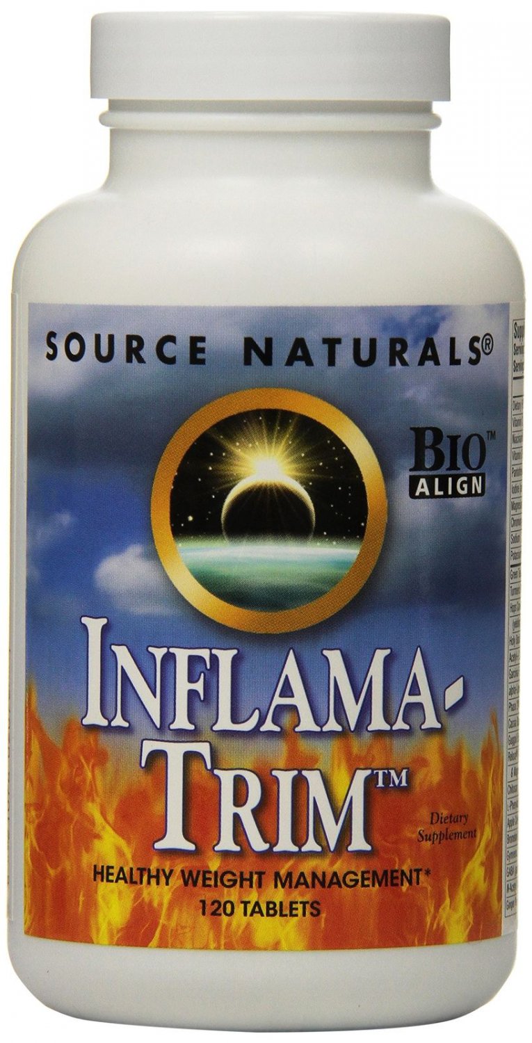 SOURCE NATURALS Inflama-Trim Tablet 120 Tablets