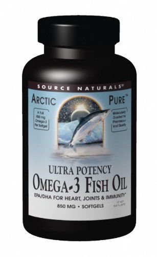 Source Naturals ArcticPure Ultra Potency 850mg 120 Softgels