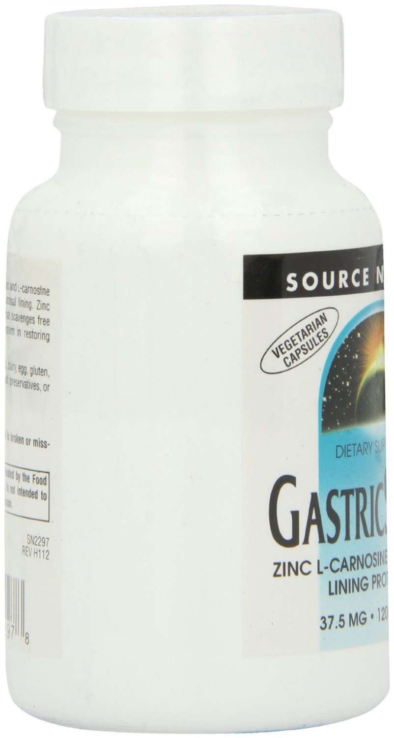 Source Naturals GastricSoothe Zinc LCarnosine Stomach Lining