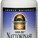 Source Naturals - Nattokinase NSK 100mg 60 caps -  Systemic Enzyme For Healthy
