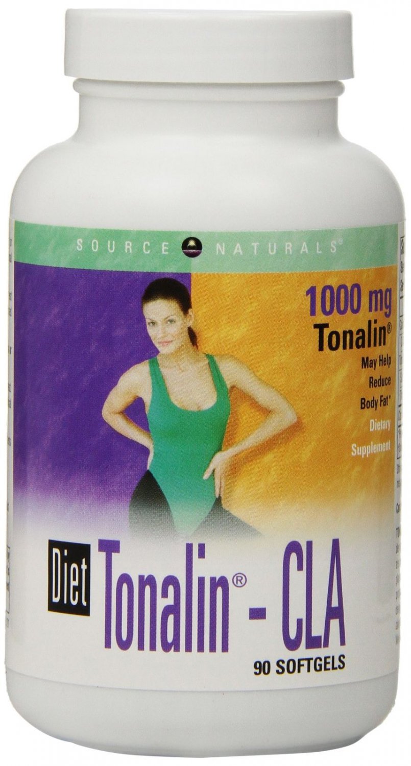 Source Naturals Diet Tonalin CLA May Help Reduce Body Fat 90 Softgels