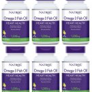 Omega 3 Fish Oil 1200mg 60 Softgel by Natrol (6 Pack)