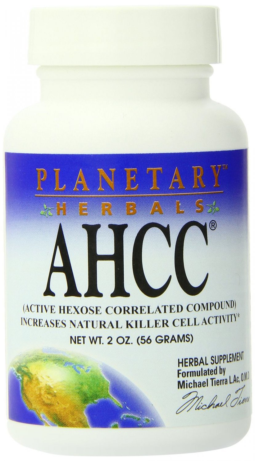 Planetary Herbals AHCC Active Hexose Correlated Compound Powder 2 oz