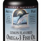 SOURCE NATURALS Arctic Pure Omega-3 Fish Oil Lemon 800 Mg Soft Gel 120 Count