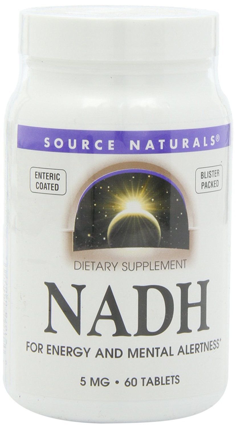 Source Naturals NADH 5mg Co-E1 Enteric Coated Blister Pack 60 tablet