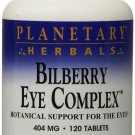 Planetary Herbals Bilberry Eye Complex Tablets 120 Count