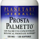 Planetary Herbals PROsta Palmetto 320 mg 120 Softgels 120 Count