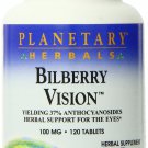Planetary Herbals Bilberry Vision Tablets 120 Count