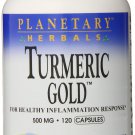 Planetary Herbals Turmeric Gold 500 Mg 120 Count