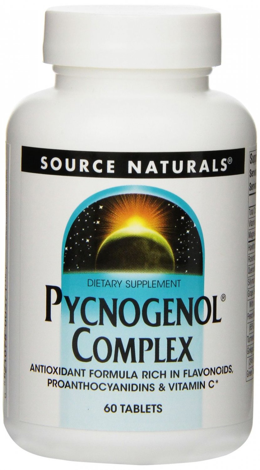 SOURCE NATURALS Pycnogenol Complex Tablet 60 Count 60 Tablets