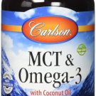 Carlson Labs Mct & Omega-3 Softgels 120 Count