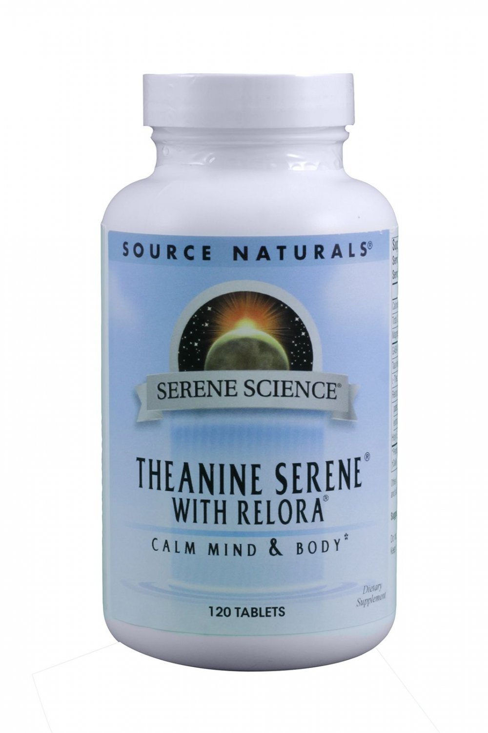 Source Naturals Theanine Serine W/relora 120 Tabs
