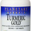 Planetary Herbals Turmeric Gold 500mg  For Healthy Inflammation Response 120 ...