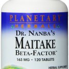 Planetary Herbals Dr. Nanba's Maitake Beta-Factor 163mg  The Only Maitake Fra...