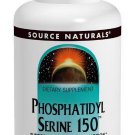 Source Naturals Phosphatidyl Serine 150 Supports Cognitive Function 60 Capsules
