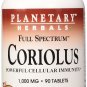 Planetary Herbals Coriolus Full Spectrum 1000mg Powerful Cellular Immunity 9...