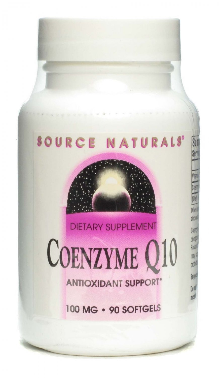 Coenzyme Q10 100mg - Source Naturals Inc. - 90 - Softgel