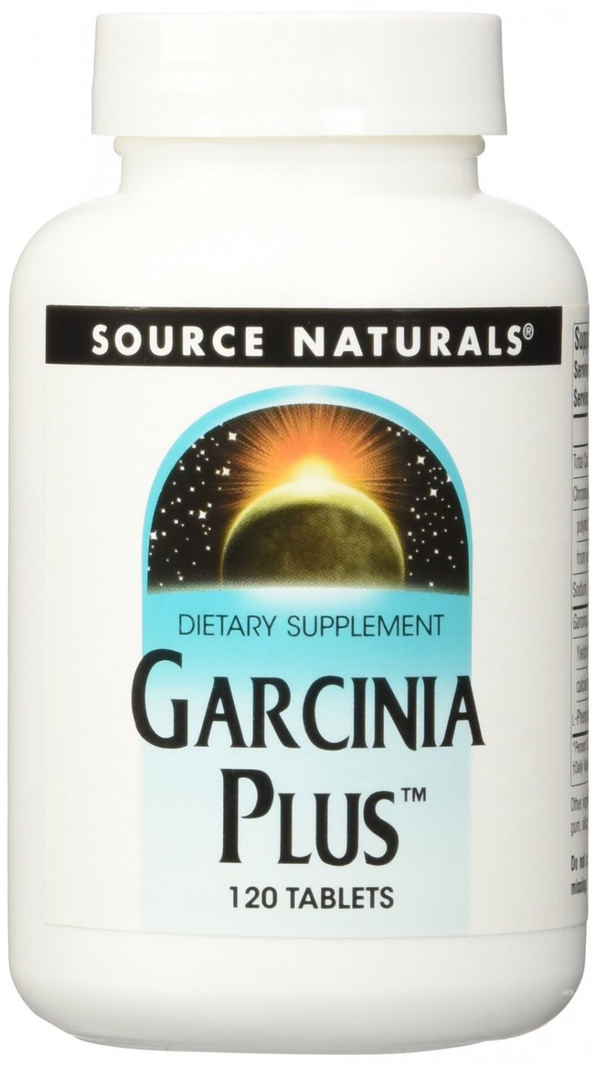 Source Naturals Garcinia Plus Supports Weight Management 120 Tablets