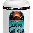 SOURCE NATURALS Carotene Full Spectrum Soft Gel 120 Count