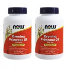 Evening Primrose Oil 500mg 250 Softgels by Now Foods (2 Pack)