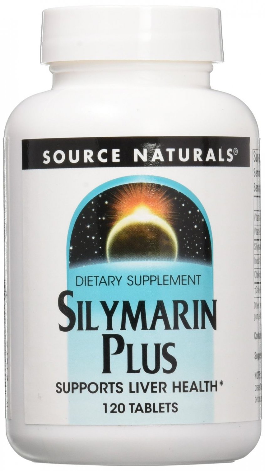 Source Naturals Silymarin Plus Supports Liver Health 120 Tablets