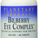 Planetary Herbals Bilberry Eye Complex Tablets 60 Count