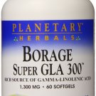 Planetary Herbals Borage Super GLA 300 Softgels 60 Count