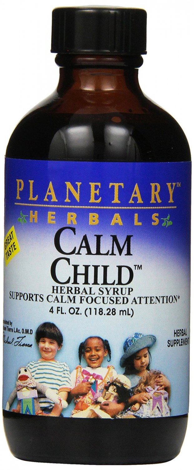 Planetary Herbals Calm Child Herbal Syrup 4 Fluid Ounce 4 oz