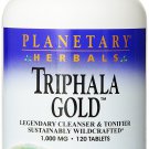 Planetary Herbals Triphala Gold Tablets 1000 mg 120 Count