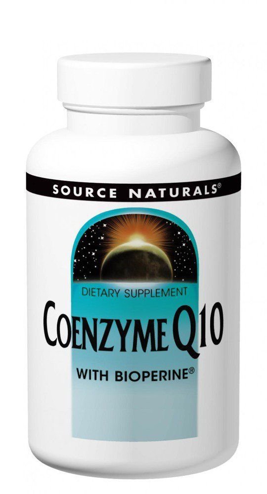 Coenzyme Q10 With Bioperine 100mg - Source Naturals Inc. - 60 - Softgel