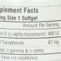 Source Naturals Vitamin E Natural Mixed Tocopherols 400 IU 100 Softgels
