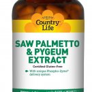 Country Life Saw Palmetto and Pygeum Extract Vegetarian Capsules  60-Count
