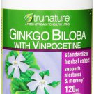 TruNature Ginkgo Biloba with Vinpocetine 120 mg 300-softgels Bottle