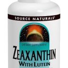 Zeaxanthin With Lutein Source Naturals Inc. 60 Caps