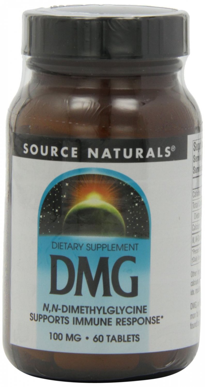 Source Naturals DMG 100mg 60 Tablets
