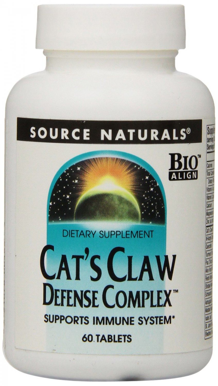 Source Naturals Cat's Claw Defense Complex Supports Immune System 60 Tablets