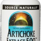 Source Naturals Artichoke Extract 500mg 90 Tablets