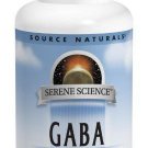 Source Naturals Serene Science Gaba 750mg to Support a Calm Mind - 45 Capsules