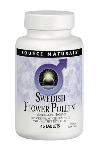 SOURCE NATURALS Swedish Flower Pollen Extract Tablet 45 Count 45 Tablets